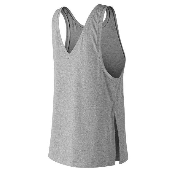 NEW BALANCE | Women's Transform Two Way Tank in Blue S - Picture 2 of 8